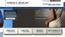 What Doctorbeam.com website looked like in 2019 (5 years ago)