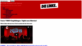 What Die-linke-kno.de website looked like in 2019 (5 years ago)