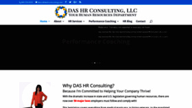 What Dashrconsulting.com website looked like in 2019 (5 years ago)
