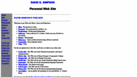 What Davidgsimpson.com website looked like in 2019 (5 years ago)