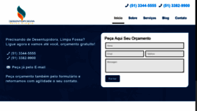 What Desentupidoraportoalegre.com.br website looked like in 2019 (5 years ago)