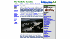 What Dreamroutes.org website looked like in 2019 (5 years ago)