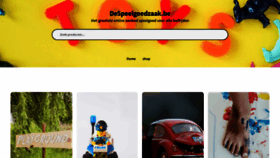 What Despeelgoedzaak.be website looked like in 2019 (5 years ago)