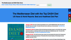 What Dashdiet.org website looked like in 2019 (5 years ago)