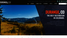 What Durango.com website looked like in 2019 (5 years ago)