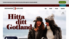 What Destinationgotland.se website looked like in 2019 (5 years ago)