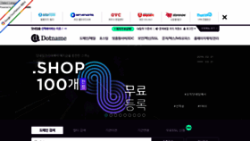 What Dotname.co.kr website looked like in 2019 (5 years ago)