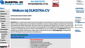 What Dijkstra-cv.nl website looked like in 2019 (5 years ago)