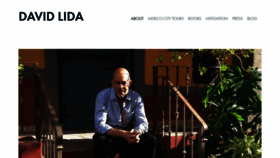 What Davidlida.com website looked like in 2019 (5 years ago)
