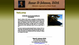 What Drrunarjohnson.com website looked like in 2019 (5 years ago)