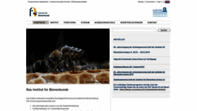 What De.institut-fuer-bienenkunde.common-works.de website looked like in 2019 (5 years ago)