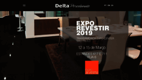 What Deltaporcelanato.com.br website looked like in 2019 (5 years ago)