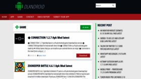 What Dlandroid.com website looked like in 2019 (5 years ago)