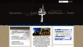 What Donaldsonvillecatholics.com website looked like in 2019 (5 years ago)