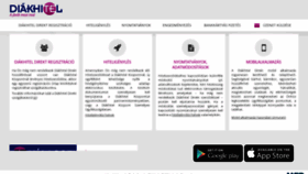 What Diakhiteldirekt.hu website looked like in 2019 (5 years ago)