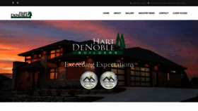What Denoblebuilders.com website looked like in 2019 (5 years ago)