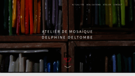 What Delphinedeltombe.com website looked like in 2019 (5 years ago)