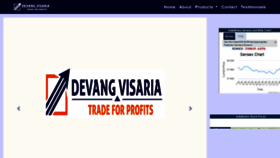 What Devangvisaria.com website looked like in 2019 (5 years ago)