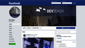 What Devteach.com website looked like in 2019 (5 years ago)