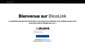 What Dicolink.com website looked like in 2019 (5 years ago)