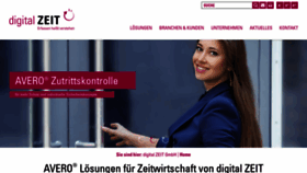 What Digital-zeit.de website looked like in 2019 (5 years ago)