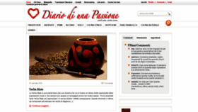 What Diariodiunapassione.it website looked like in 2019 (5 years ago)