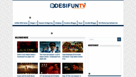 What Desifuntv.com website looked like in 2019 (5 years ago)