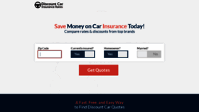 What Discount-car-insurance-rates.com website looked like in 2019 (5 years ago)