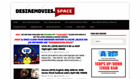 What Desiremovies.space website looked like in 2019 (5 years ago)