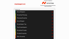 What Dropshipagent.com website looked like in 2019 (5 years ago)