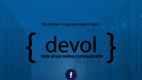 What Devol.nl website looked like in 2019 (5 years ago)