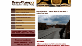 What Drevoricany.cz website looked like in 2019 (5 years ago)