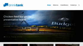 What Drinktank.org.au website looked like in 2019 (5 years ago)