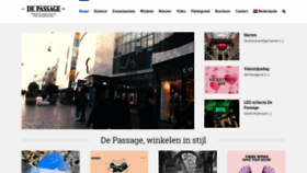 What Depassage.nl website looked like in 2019 (5 years ago)