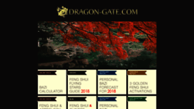 What Dragon-gate.com website looked like in 2019 (5 years ago)