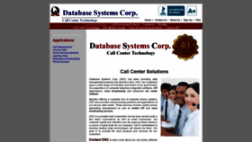 What Databasesystemscorp.com website looked like in 2019 (5 years ago)