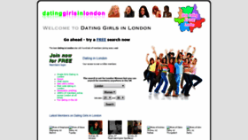 What Datinggirlslondon.co.uk website looked like in 2019 (5 years ago)