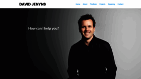 What Davidjenyns.com website looked like in 2019 (5 years ago)