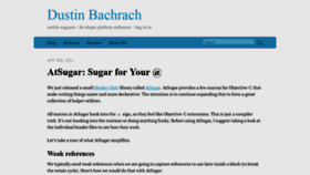 What Dbachrach.com website looked like in 2019 (5 years ago)