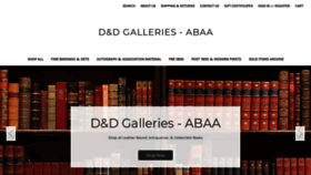 What Dndgalleries.com website looked like in 2019 (5 years ago)