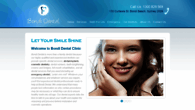 What Dentistbondisydney.com.au website looked like in 2019 (5 years ago)