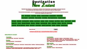 What Destinationnz.co.nz website looked like in 2019 (5 years ago)