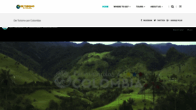 What Deturismoporcolombia.com website looked like in 2019 (5 years ago)