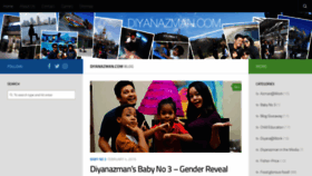 What Diyanazman.com website looked like in 2019 (5 years ago)