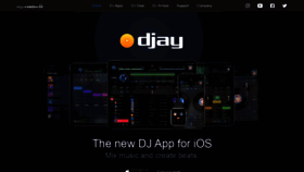 What Djay-software.com website looked like in 2019 (5 years ago)