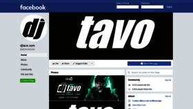 What Djtavo.com website looked like in 2019 (5 years ago)