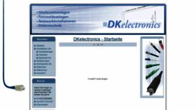 What Dkelectronics.de website looked like in 2019 (5 years ago)