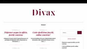 What Divax.it website looked like in 2019 (5 years ago)