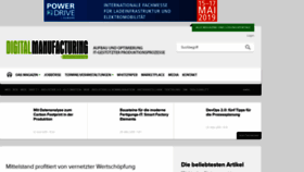 What Digital-manufacturing-magazin.de website looked like in 2019 (5 years ago)