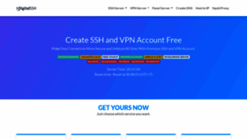What Digitalssh.net website looked like in 2019 (6 years ago)
